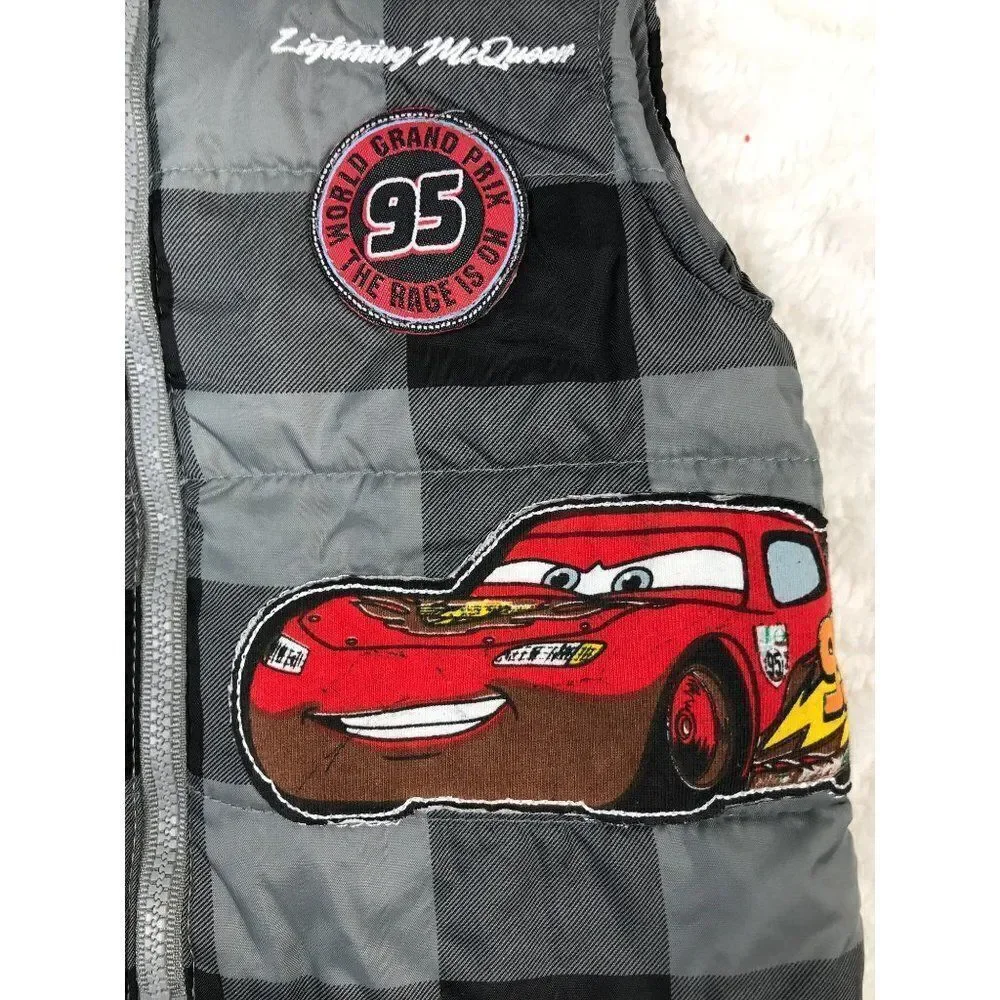 Disney Cars Infant Checkered Vest Size 12 Months